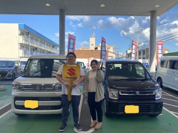 スペーシア納車しました☆